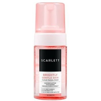 Scarlett Brightly Gentle Skin Cloud Facial Foam 105ml