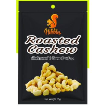 Nibbles Premium Roasted Cashew Nuts 35g
