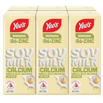 Yeo's Immuno Soy Milk 6x250ml