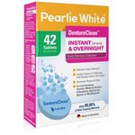Pearlie White Denture Cleasing Tablets 42 Sachet