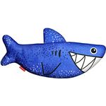 Red Dingo Durables Steve The Shark Ultra-durable Soft Toys For Dogs