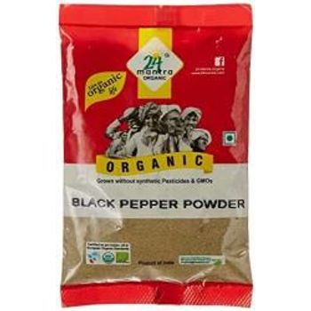 24 Mantra Organic Black Pepper Powder 100g