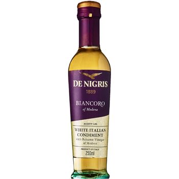 De Nigris Modena White Balsamic Vinegar 250ml