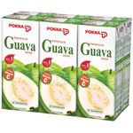 Pokka Guava Fruit Juice Packet 6pcs 250ml