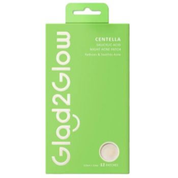 Glad2Glow Centella Salicylic Acid Night Acne Patch 50g
