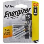 Energizer Battery E92 Aaa X 6