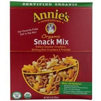 Annie's Homegrown Organic Snack Mix Bunnies 9ozs 12 Boxes