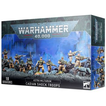 Games Workshop Warhammer 40k: Astra Militarum Cadian Shock Troops