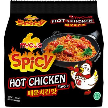 Myojo Spicy Instant Noodles Hot Chicken