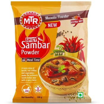 MTR Masala Spicy Sambar Powder 100g