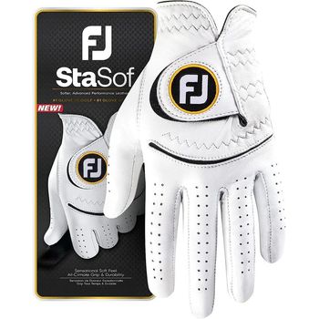 FootJoy StaSof Men's Leather Glove 23 Pearl