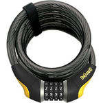 OnGuard Doberman 8031 Combo Coil Lock Black 18.5 x 1.2cm