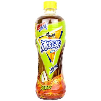 康师傅青苹果冰红茶500ML | Master Kong Ice Tea Drinks with Black Tea & Apple 500ml