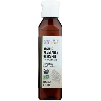 Aura Cacia Organic Skin Care Oil Vegetable Glycerin 118ml