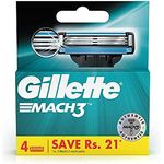 Gillette Mach 3 Manual Shaving Razor Blades
