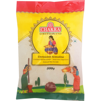 Chakra Unroasted Semolina 500g