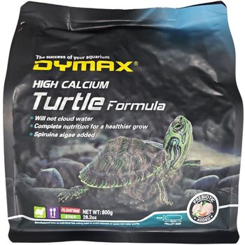 Dymax Turtle Formula High Calcium Pellet Food 800g