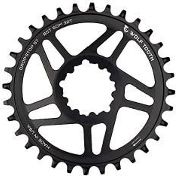 Wolf Tooth Direct Mount Round Mountain Bike Chainrings For Sram Cranks 32 Tooth Dropstop St Boost Mtb