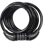 Master Lock Bike Cable Lock Combination 1.8m Coiling Cable