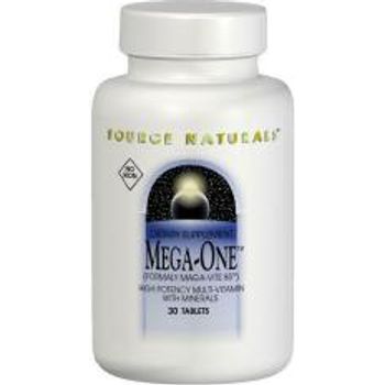 Source Naturals Mega-One Multiple No Iron Tablet 60 Count
