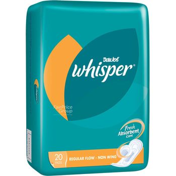 Whisper Non Wing Pads Regular 23cm