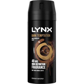 Lynx Body Spray Dark Temptation Dark Chocolate 150ml