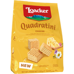 Loacker Quadratini Cheese Wafer Cookies Pouch 220g