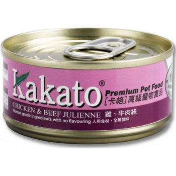 Kakato Beef Julienne 雞牛肉絲 70g