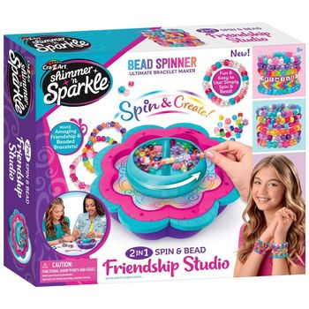 Cra-Z-Art Shimmer And Sparkle Bead Spinner Ultimate Bracelet Maker