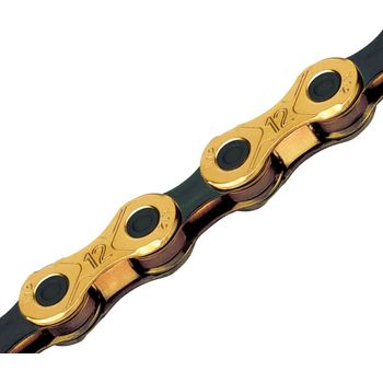 KMC X12 Chain Gold Black