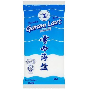 Double Swallow Garam Laut Beriodin 350G