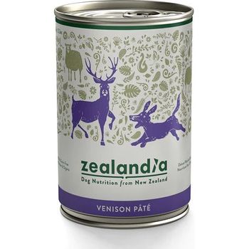 Zealandia Dog Nutrition from New Zealand Wild Venison Pate 385g