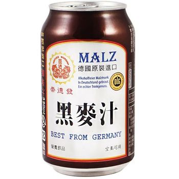 Chongdefa Natural Rye Juice Easy Open Can 330