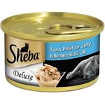 Sheba Cat Canned Food Tuna Fillet In Jelly 85g