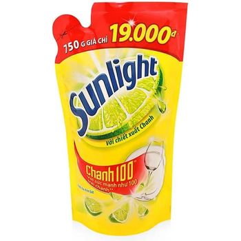 Sunlight Lemon Dish Washing Liquid 750g