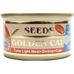 Seeds Golden Cat Canned Food Tuna Light Meat Shrimp And Crab 80g