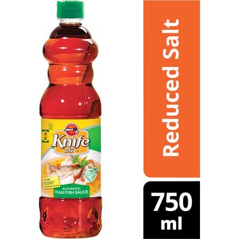 Knife Thai Fish Sauce Reduced Salt 750ml