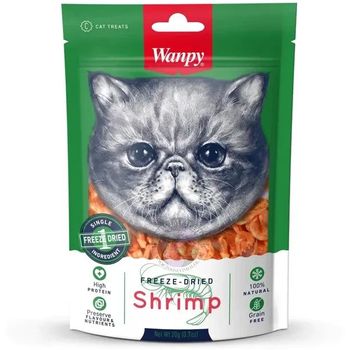 Wanpy Freeze Dried Shrimp Cat Treat 20g