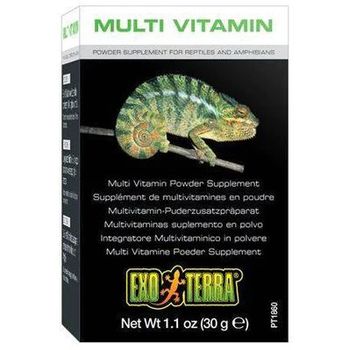 Exo Terra Multi Vitamin Powder Reptiles Amphibians Supplement 30g