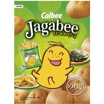 Calbee Jagabee Potato Sticks Seaweed 85g