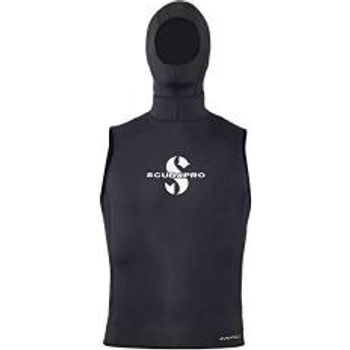 Scubapro 2.5 Mm Hooded Diving Vest small Black