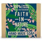 Faith In Nature Natural Wrapped Soap Tea Tree 100g