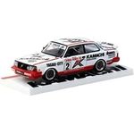Tarmac Works Volvo 240 Turbo Macau Guia Race 1986 Winner With Container Diecast Car