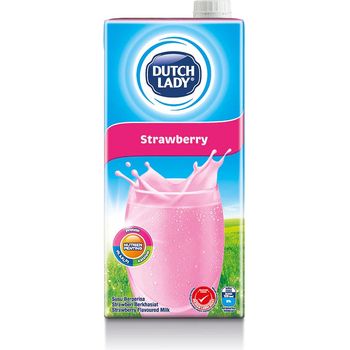 Dutch Lady Strawberry Flavoured Milk 200ml