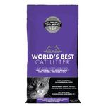 World's Best Cat Litter Lavender Scented Multiple Cat Clumping Formula 3.18kg