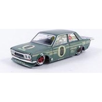 Mini GT Datsun 510 Pro Street Og Green Kaidohouse Special 1 64 Diecast Model Car By True Scale Miniatures Khmg001