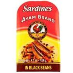Ayam Brand Sardines In Blackbean Sauce 120g