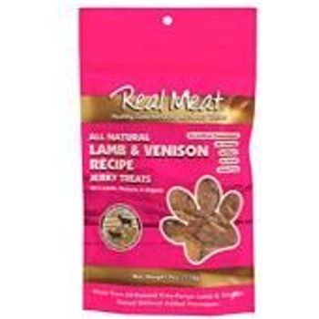 Real Meat Lamb Venison 80021 4oz Dog Treats