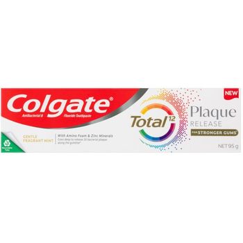 Colgate Toothpaste Total Plaque Release - Gentle Fragrant Mint 95g