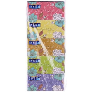 Fairprice Onwards Facial Tissues 3 Ply 5 x 130 Per Pack